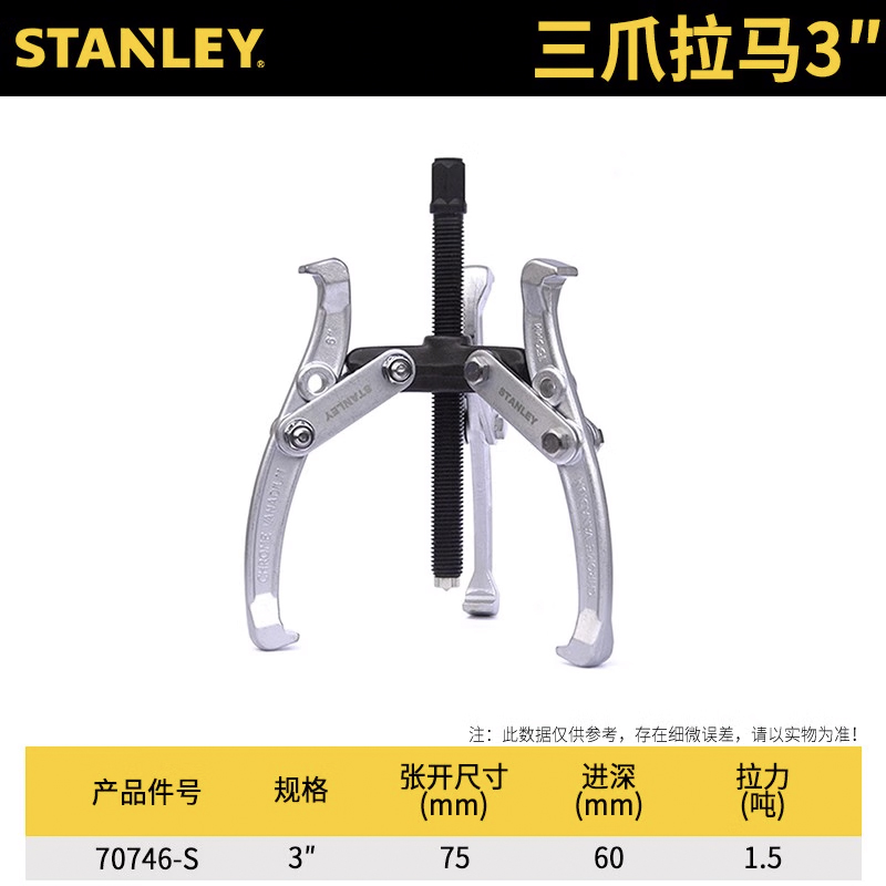 STANLEY史丹利 三爪/两爪拉马 多用套装组合变换组套