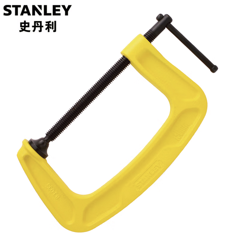 STANLEY史丹利 木工夹钳加强型G型夹钳