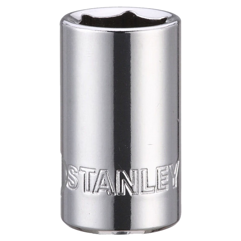 STANLEY史丹利 1/4寸6.3MM快速棘轮扳手套筒单个公制6角