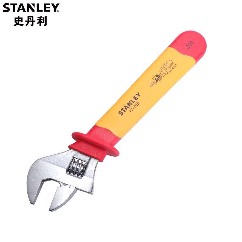 STANLEY史丹利 VDE耐高压1000V绝缘活动扳手