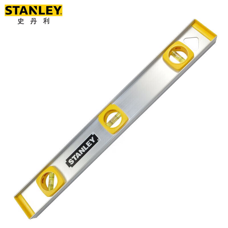 STANLEY史丹利 3水泡轻便铝合金水平尺