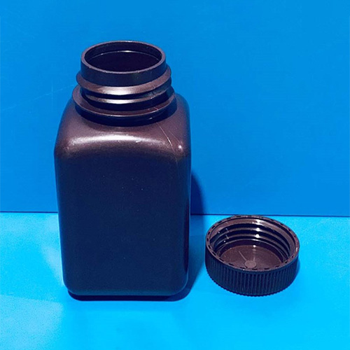 可好工业 棕色HDPE小口方瓶容量50ML