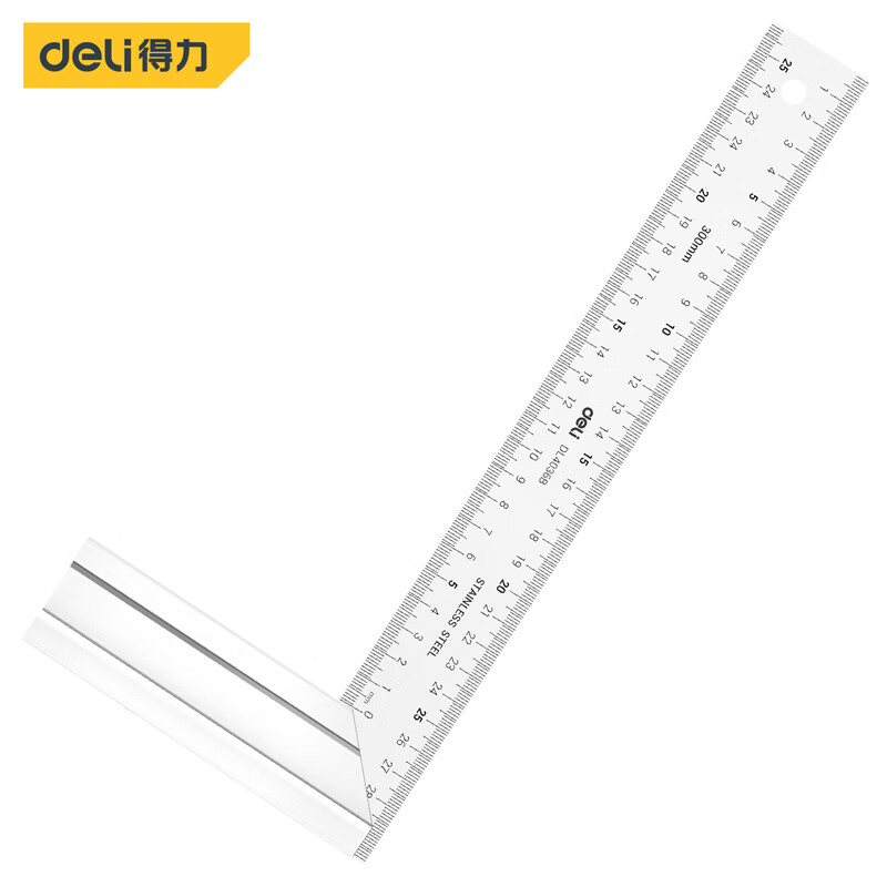 得力（deli） 能角度尺90度直角尺拐尺