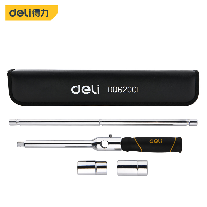 得力（deli） 拆卸拆装轮胎换胎工具套装