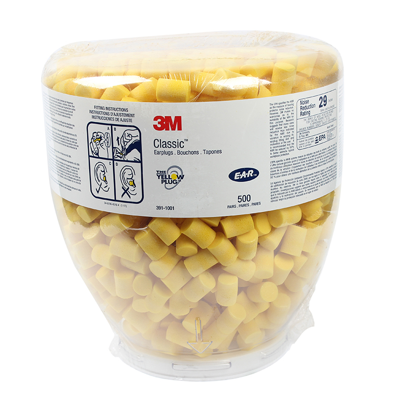 3M Classic圆柱形耳塞(配合耳塞分配器使用)