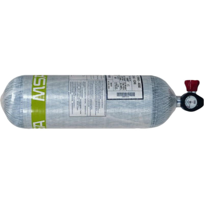 梅思安（MSA） 3L BTIC 碳纤气瓶 不含压力表 10125000