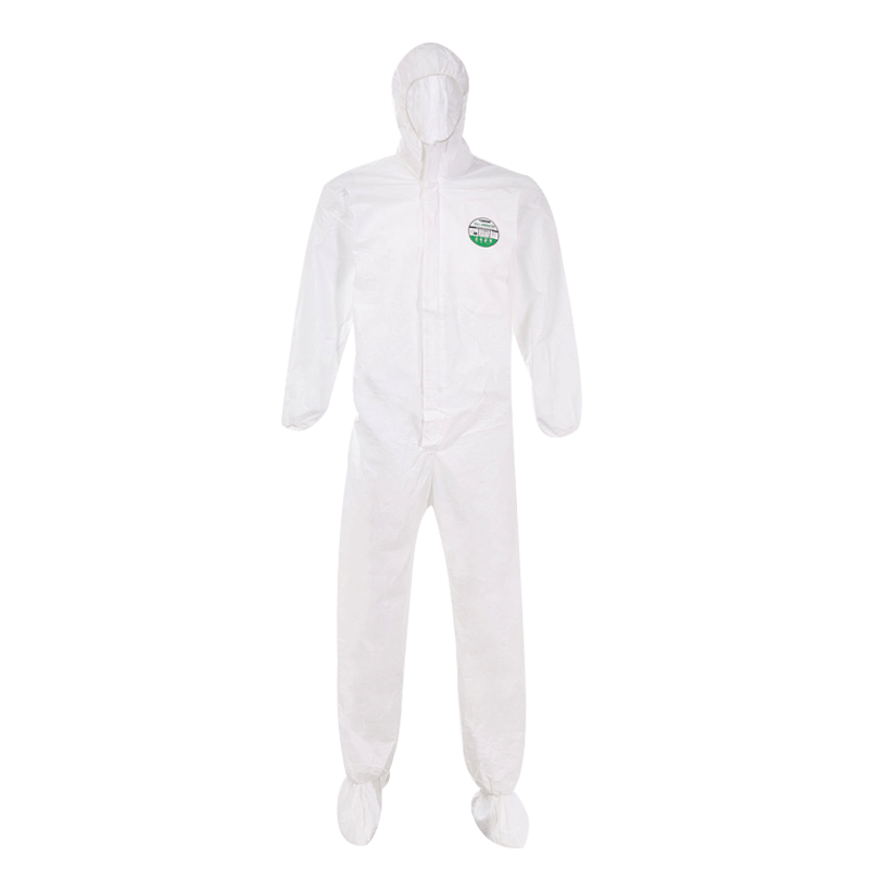 雷克兰（Lakeland） 麦克斯带帽带脚套连体防护服 AMN414E