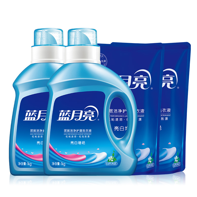 蓝月亮 6斤洗衣液组合