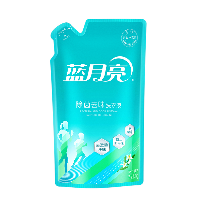 蓝月亮 活力橙花除菌去味洗衣液袋装