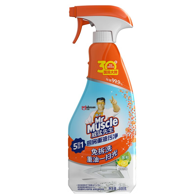 威猛先生 强力去油污厨房重油污净
