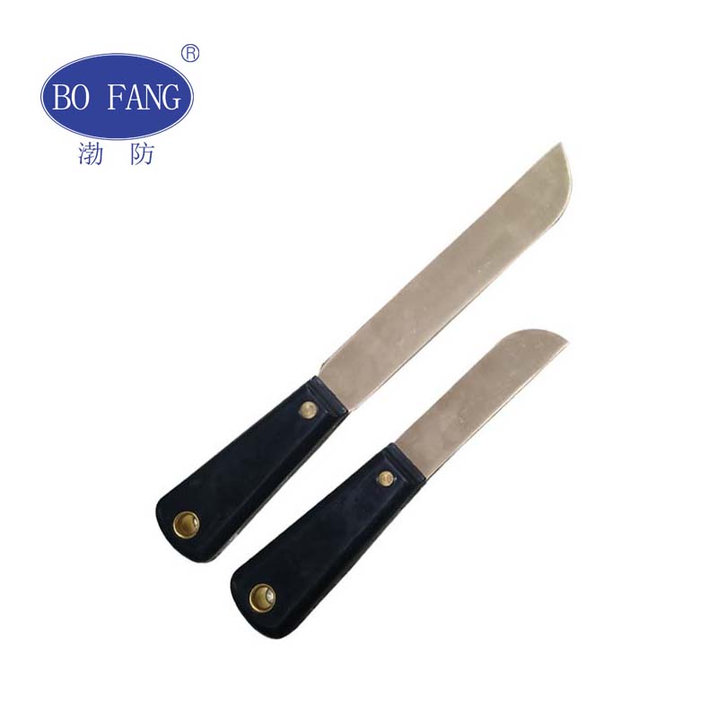 渤防（bofang） 1299 防爆削皮刀无火花铜刀子塑柄工具刀铝青铜