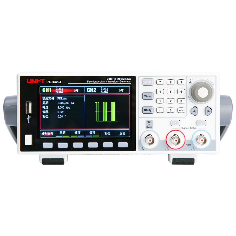 优利德（UNI-T） 函数/任意波形发生器双通道 60MHz 200MSa/s
