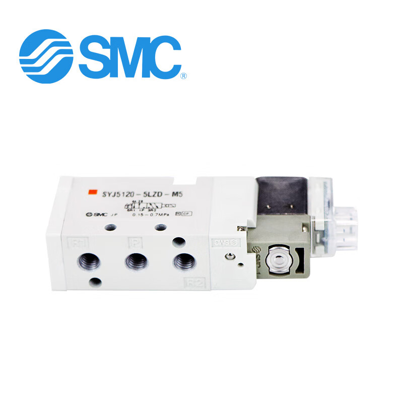 SMC 5通电磁阀 底板配管型 单体 SY5320-5LNZE-C6
