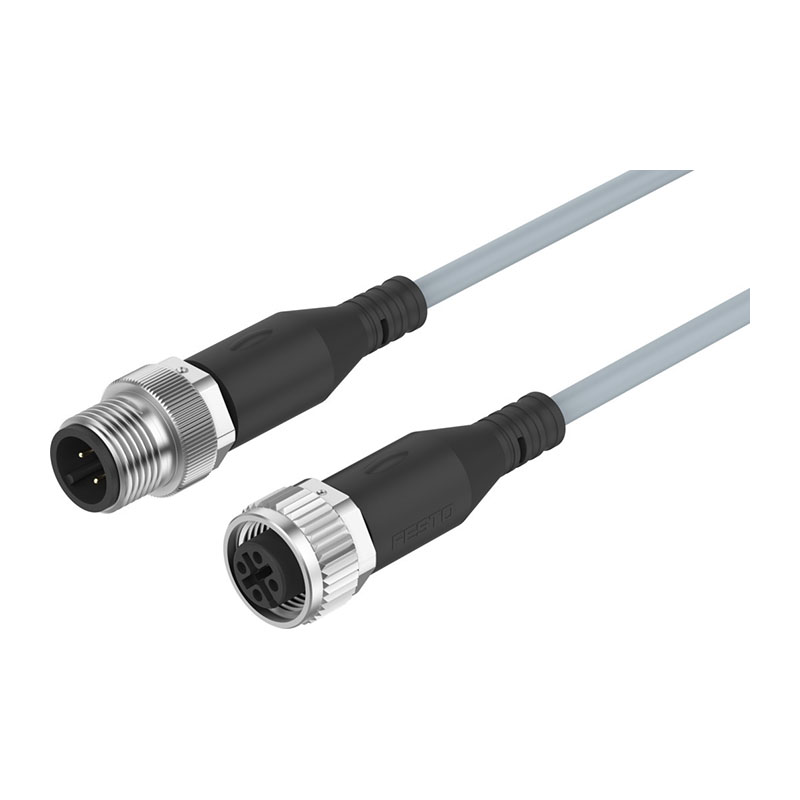 费斯托（FESTO） NEBU系列连接电缆 NEBU-M12G5-E/K-0.5/1/2.5/5/7