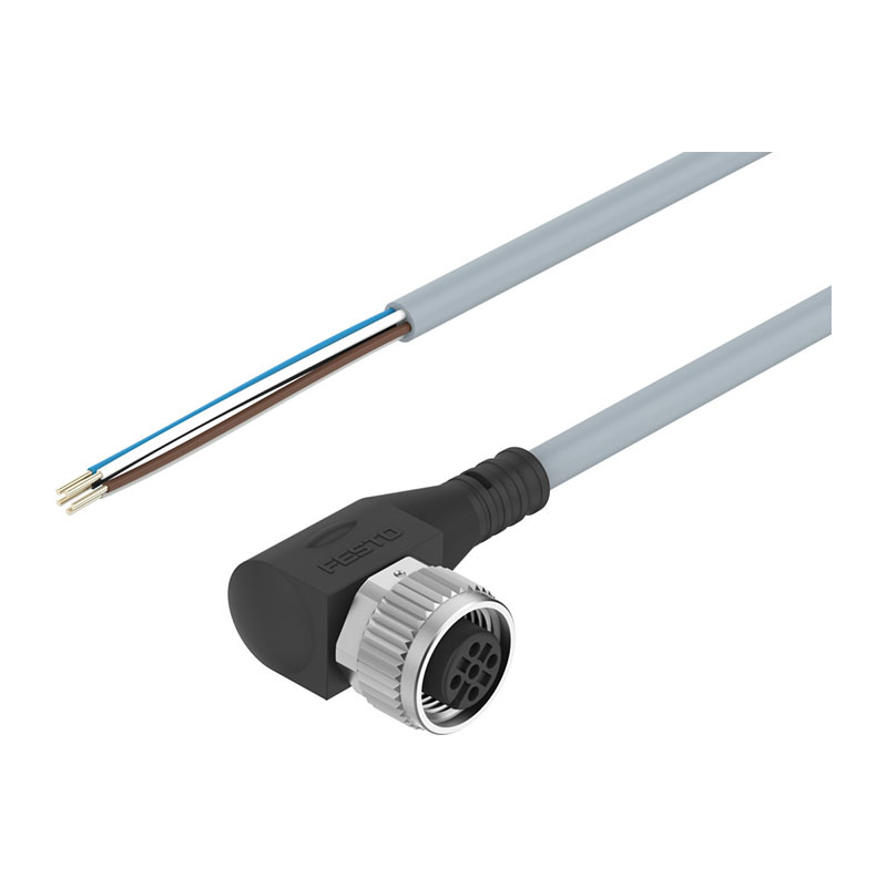 费斯托（FESTO） NEBU系列连接电缆 NEBU-M12W5N/M12W5P/M12W8-K-2/2.5