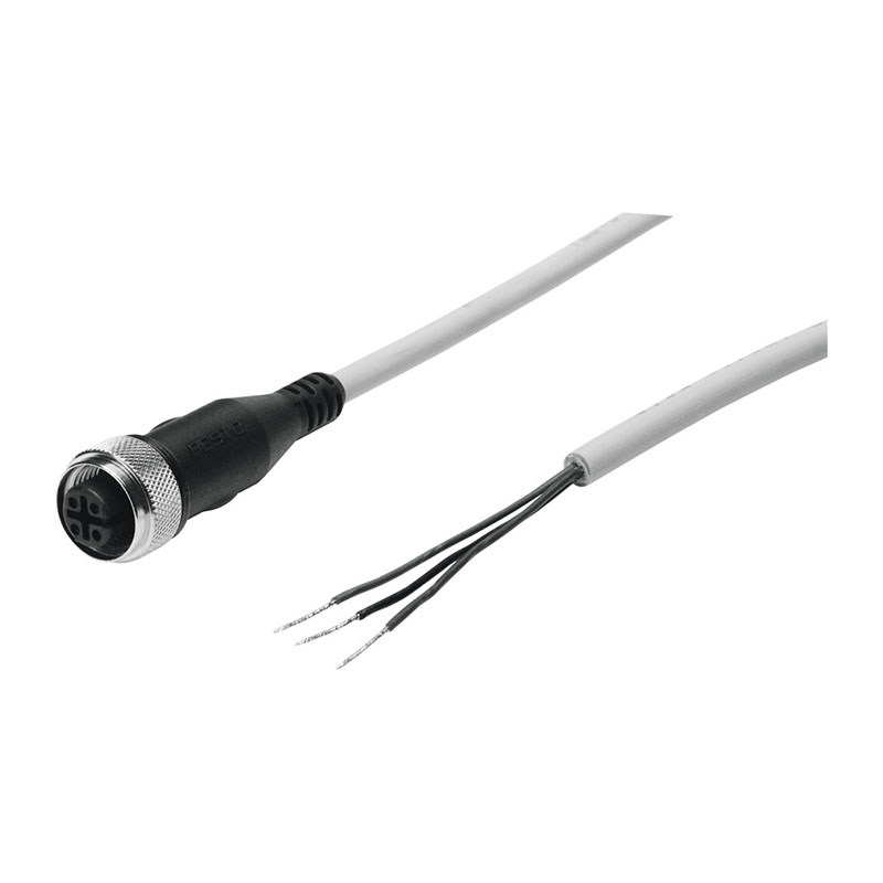 费斯托（FESTO） SIM系列连接电缆 SIM-M12-3GD/3WD/4GD/5GD-5/25-PU
