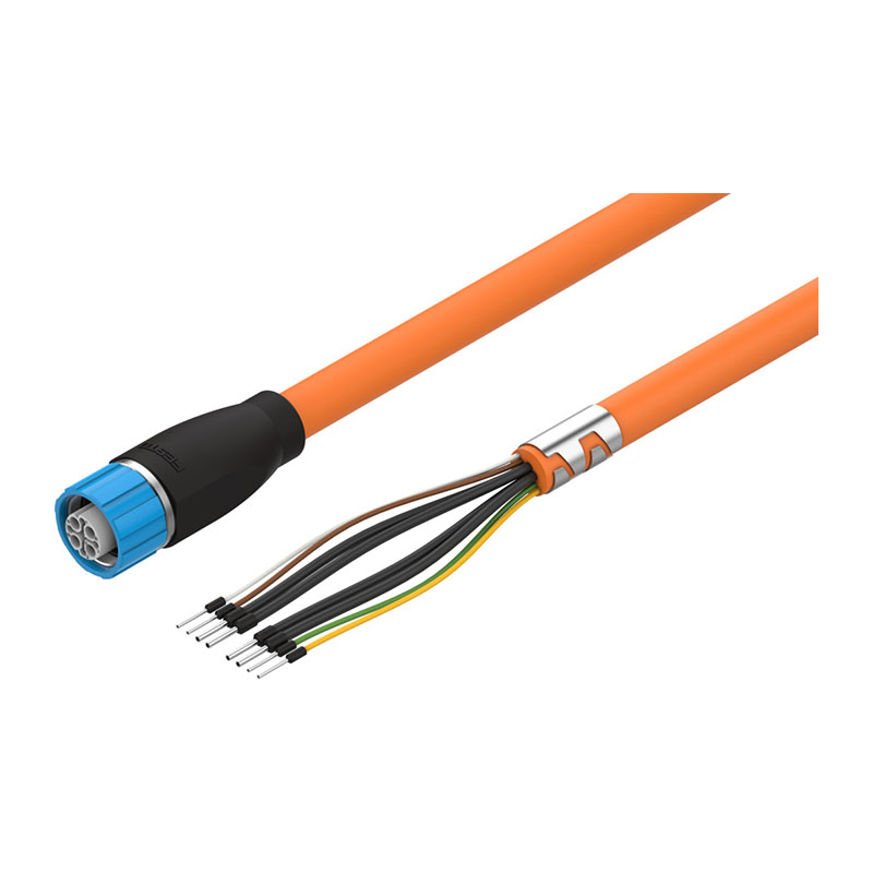 费斯托（FESTO） NEBM系列连接电缆 NEBM-M16G8-E-2.5/7.5/10/15-Q7/Q9-LE8-1