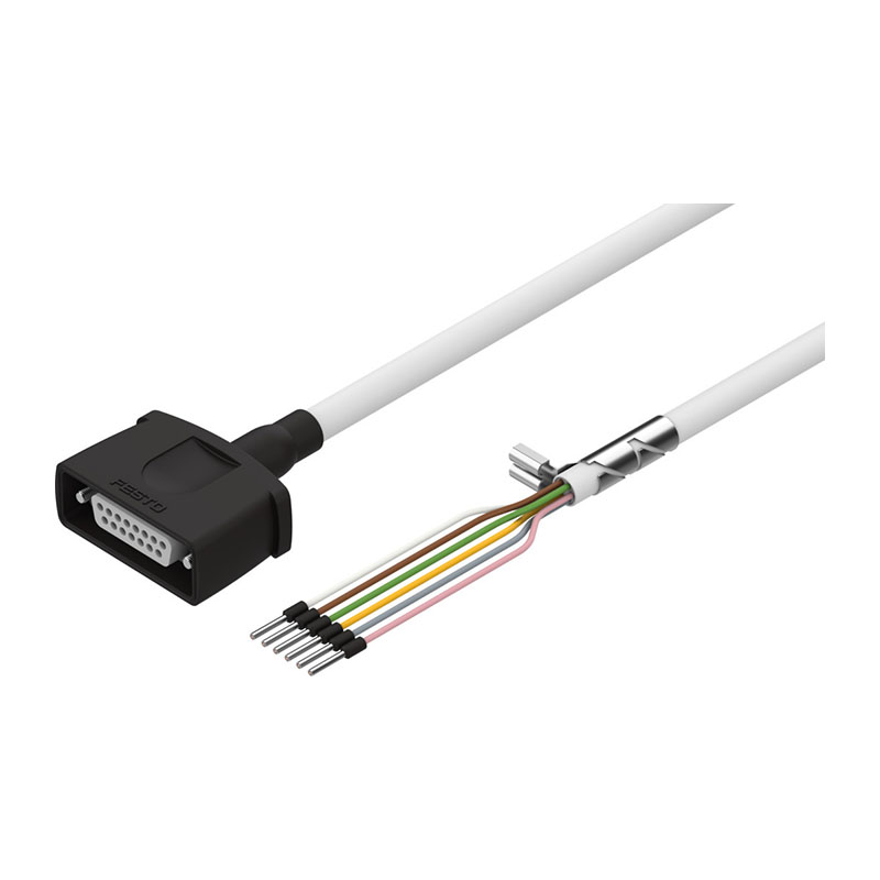 费斯托（FESTO） NEBM系列连接电缆 NEBM-S1G15-E-1.5/2.5/5/7/10/15/20/25
