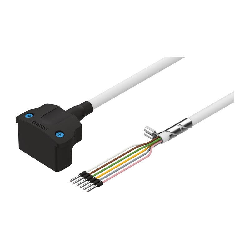 费斯托（FESTO） NEBM系列连接电缆 NEBM-S1W15-E-1.5/2/5/7/10-Q7-LE6