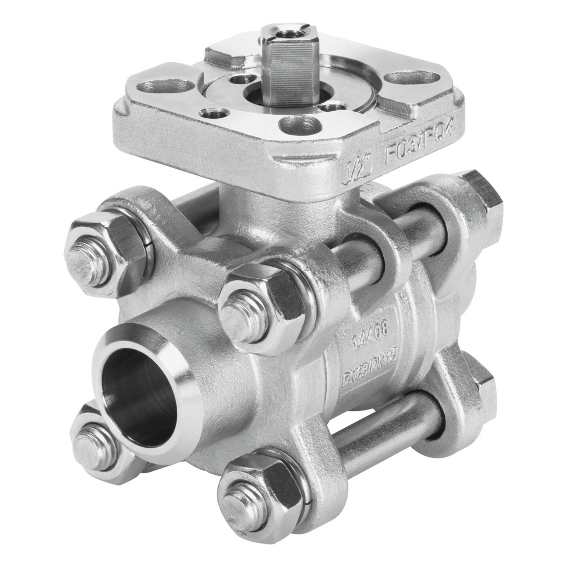 费斯托（FESTO） 球阀 VZBA-11/4-WW-63-T-22-F0405-V4V4T