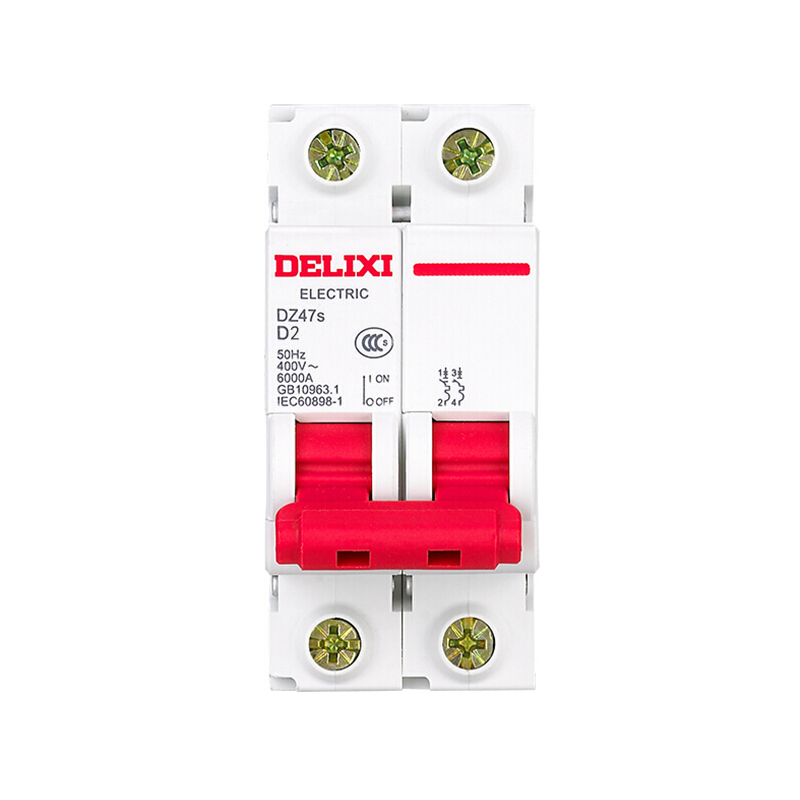 德力西（DELIXI ） DZ47s 小型断路器 D型 2P 2A