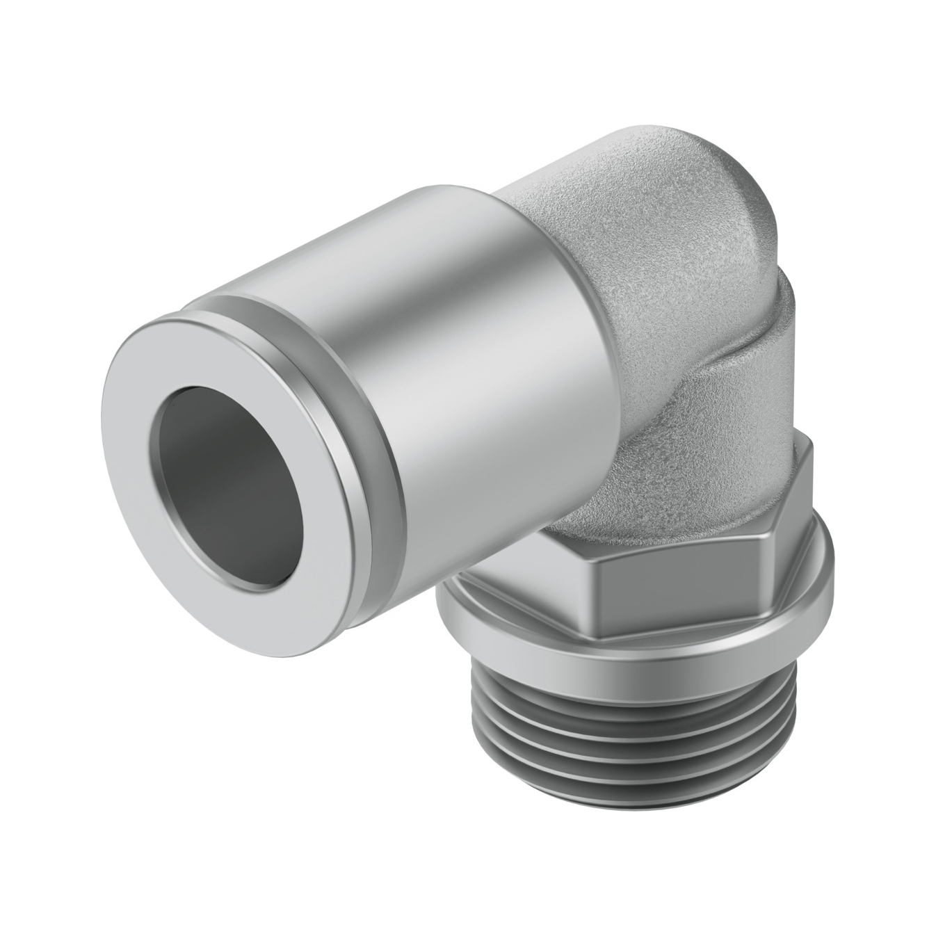 费斯托（FESTO） L型快插式螺纹接头 NPQH-L-G12-Q10-P10 快插接口10mm