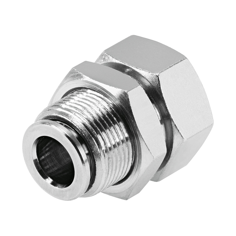 费斯托（FESTO） 穿板式接头 NPQH-H-G14F-Q6-P10 快插接口6mm 外螺纹G1/4